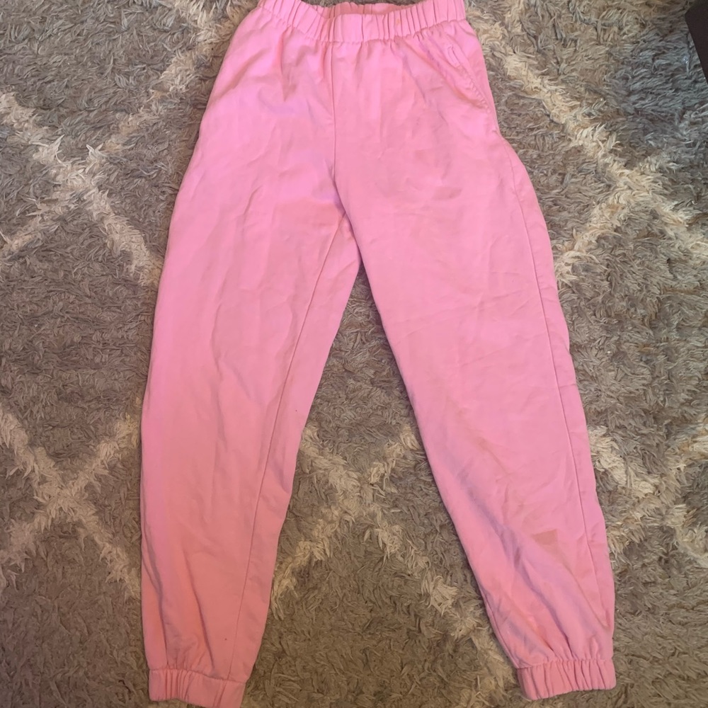brandy melville rosa sweatpants